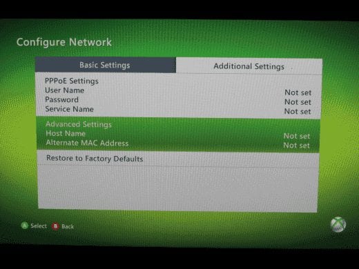 what happens when you alternate mac address for xbox one